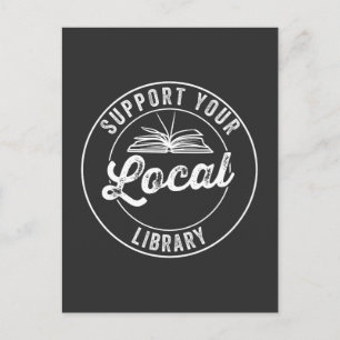 Postal apoyar la biblioteca local