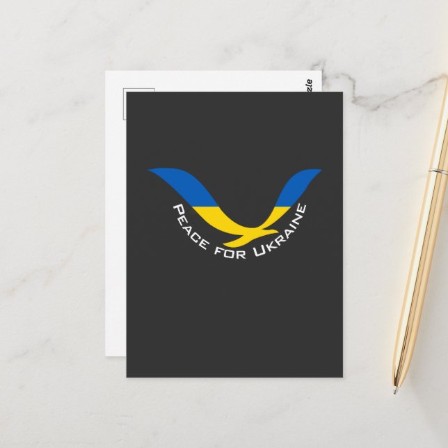 Postal Apoyar la paz en Ucrania (Anverso/Reverso In Situ)