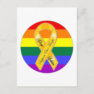 Postal ¡Apoyen a nuestras tropas gays y lesbianas!