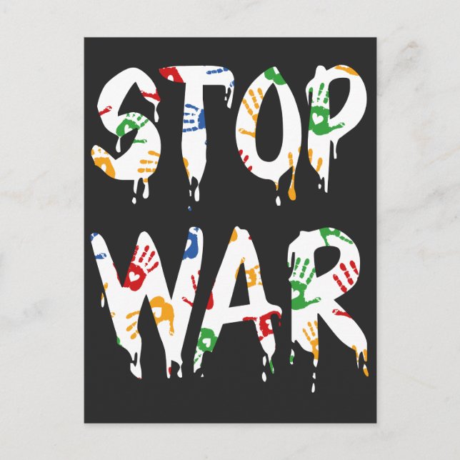 Postal Apoyen la camiseta de Ucrania, Ucrania (Anverso)