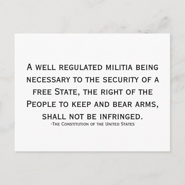 Postal ¡Apoyen la preservación de la libertad! (Anverso)