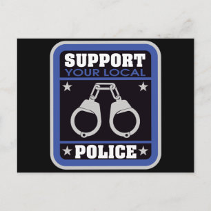 Postal Apoyo a la policía local