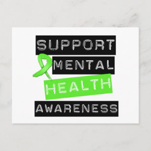 Postal Apoyo a la sensibilización sobre la salud mental