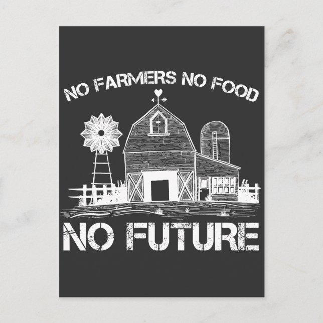 Postal Apoyo a los agricultores Agricultura Orgullosa Agr (Anverso)