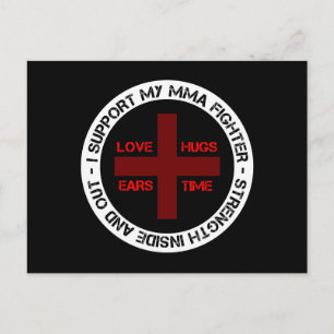 Postal Apoyo a mi luchador de MMA