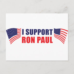 Postal ¡Apoyo A Ron Paul!