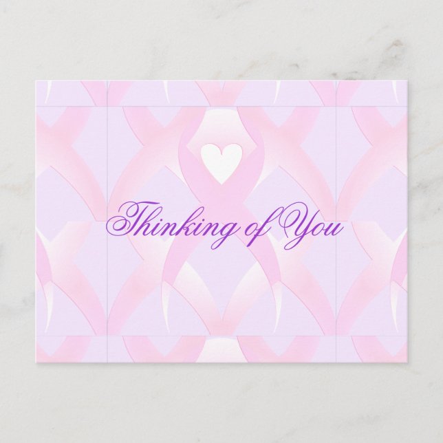 Postal Apoyo, Conciencia sobre el cáncer de mama_ (Anverso)