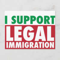 Apoyo la inmigración legal