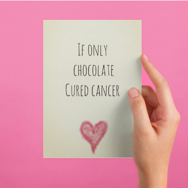 Postal Apoyo y estímulo al cáncer (Subido por el creador)