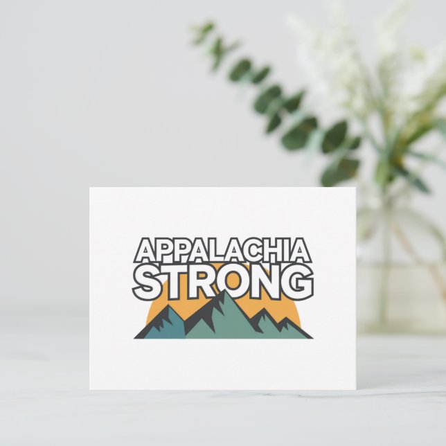 Postal Appalachia Strong (Anverso de pie)