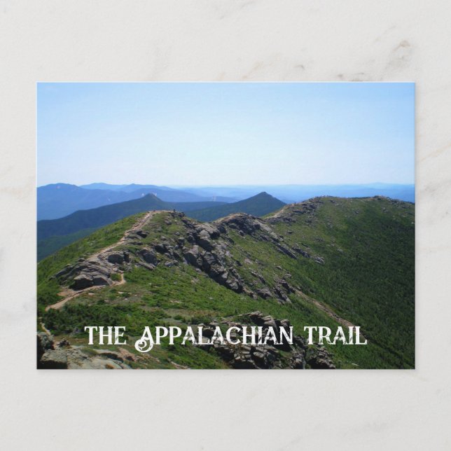 Postal Appalachian Trail Franconia Ridge Postcard (Anverso)