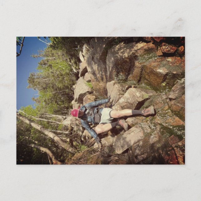 Postal Appalachian Trail Mt. Garfield Postcard (Anverso)