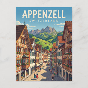 Postal Appenzell Suiza