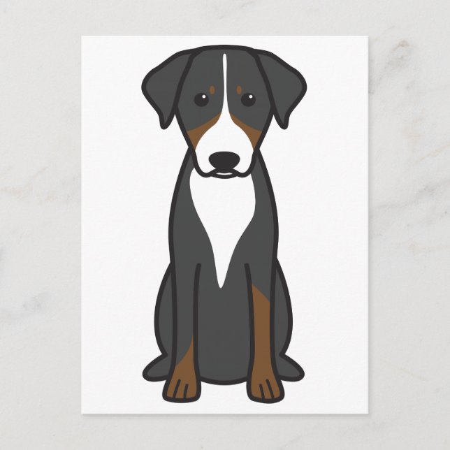 Postal Appenzeller Sennenhund (Anverso)