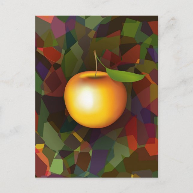 Postal Apple 3-d (Anverso)
