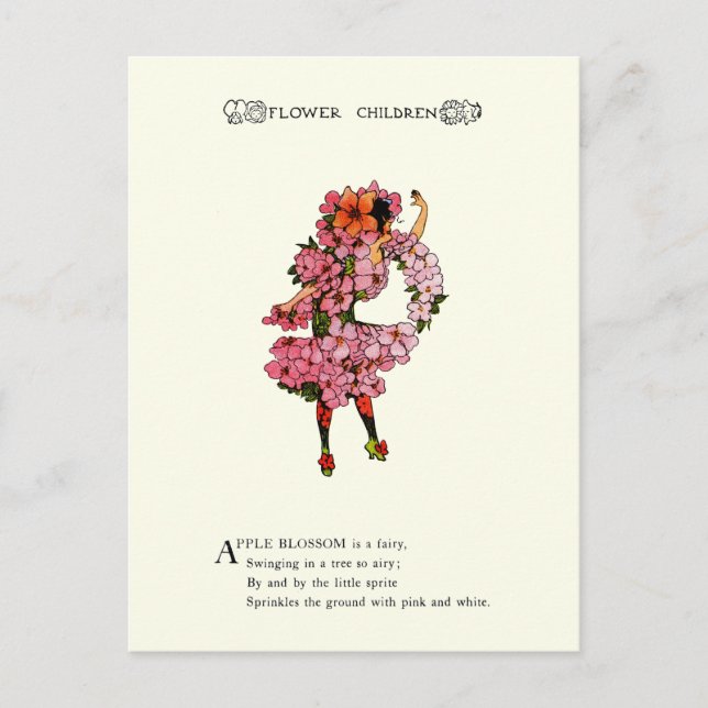 Postal Apple Blossom (Anverso)