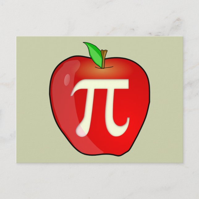 Postal Apple Pi (Anverso)