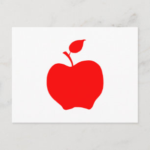 Postal Apple Rojo