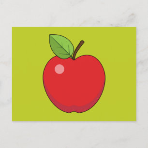 Postal Apple Rojo