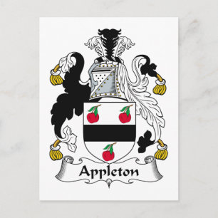 Postal Appleton Family Crest