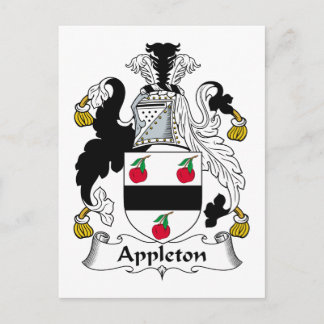 Postal Appleton Family Crest
