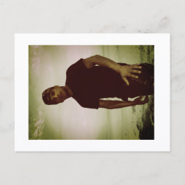 Postal Approachable Wolf Post Card Print