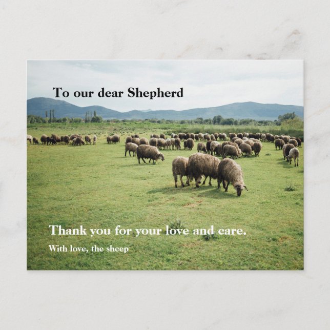 Postal Apreciación de los ancianos JW (Anverso)