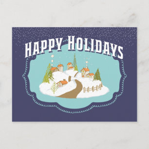 Postal Apreciación del cliente profesional de Happy Holid