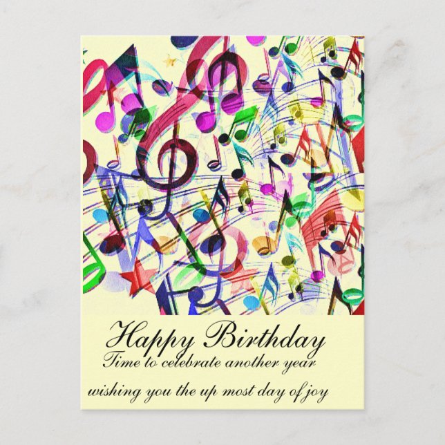 Postal Apreciación musical_ (Anverso)