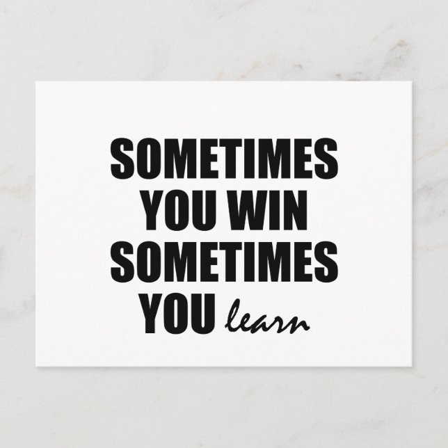 Postal aprender (Anverso)