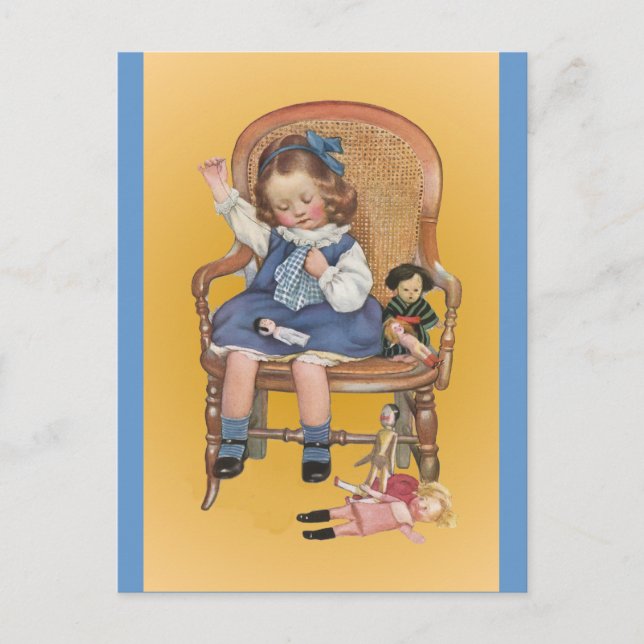 Postal Aprender a masticar (Anverso)