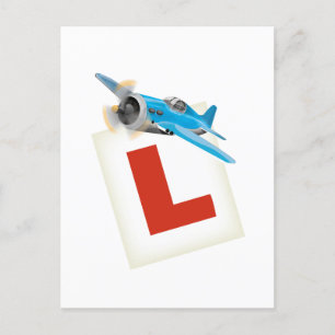 Postal Aprender a volar