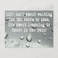 ¡Aprendiendo a bailar bajo la lluvia! Foto de Rain