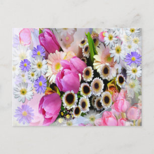 Postal April Bouquet
