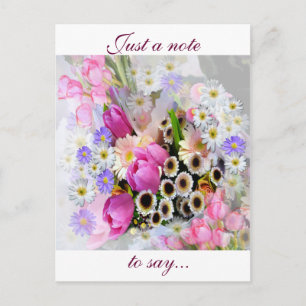 Postal April Bouquet