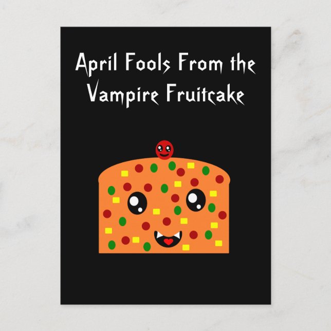 Postal April Fools from the Vampire fruitakes (Inocentes) (Anverso)