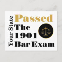 Aprobó el examen de bar (año y estado Personalizar