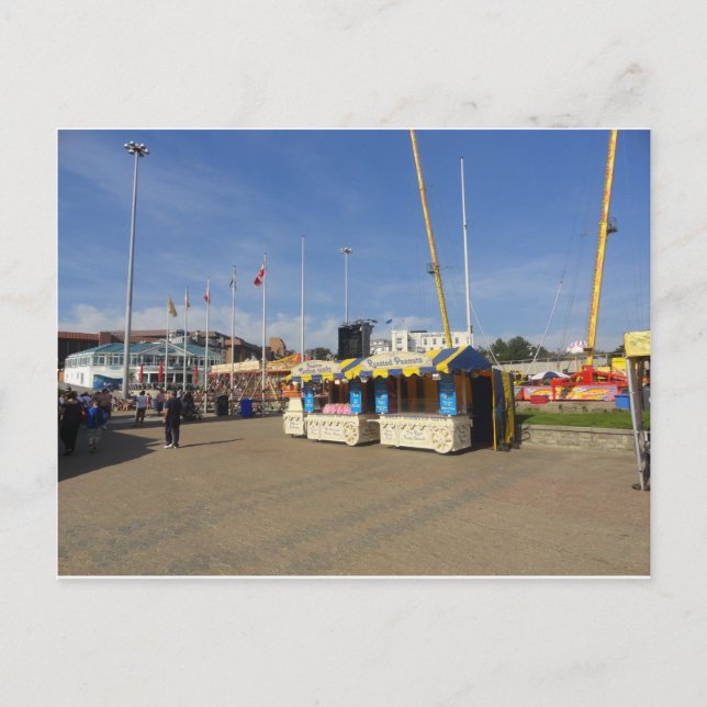 Postal Aproximación de Bournemouth Pier (Anverso)