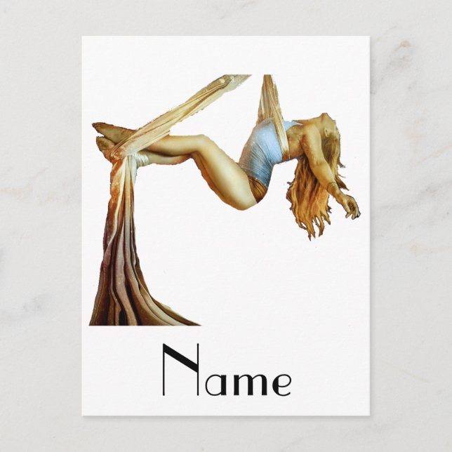 Postal Aptitud aérea para el yoga Thunder_Cove (Anverso)