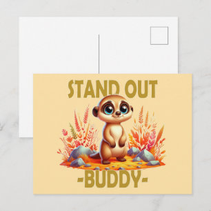 Postal Apunten al juego de palabras. Personalizado Cute S