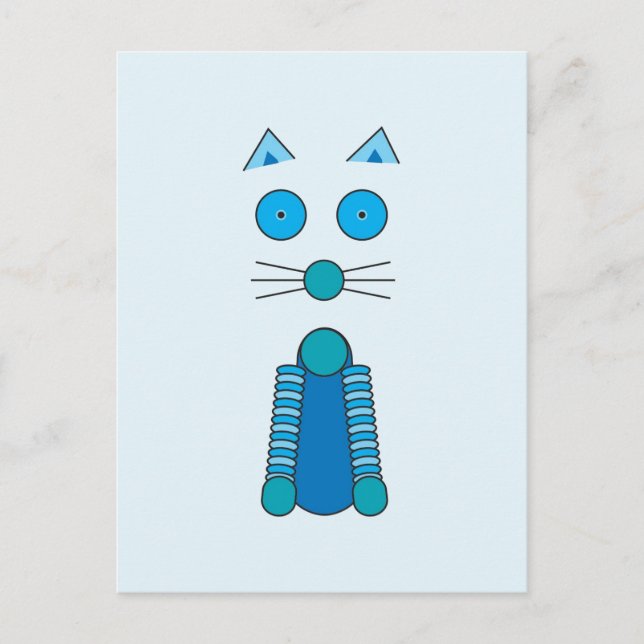 Postal Aqua CAT (Anverso)