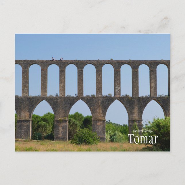 Postal Aquaduct Trek Tomar Portugal (Anverso)