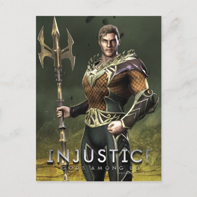 Postal Aquaman (Anverso)