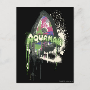 Postal Aquaman - Carta de inocencia torcida