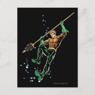 Postal Aquaman con Spear