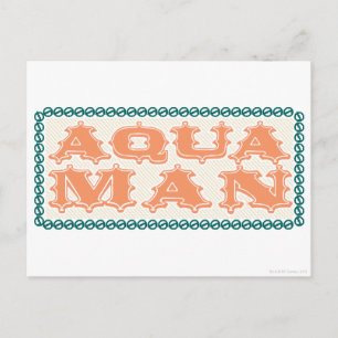 Postal ¡Aquaman es el Showtime! Cartas