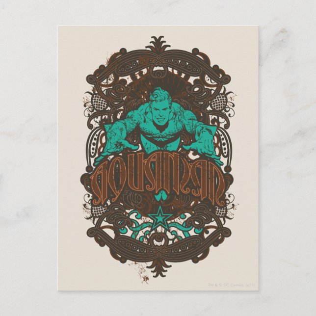 Postal Aquaman - ¡Es el Showtime!Póster (Anverso)