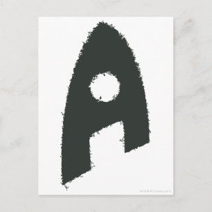 Postal Aquaman Grunge 'A'