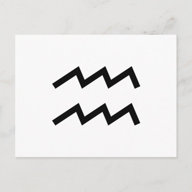 Postal Aquarius (Anverso)