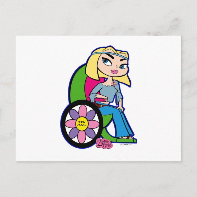 Postal Aquarius Postcard (Anverso)